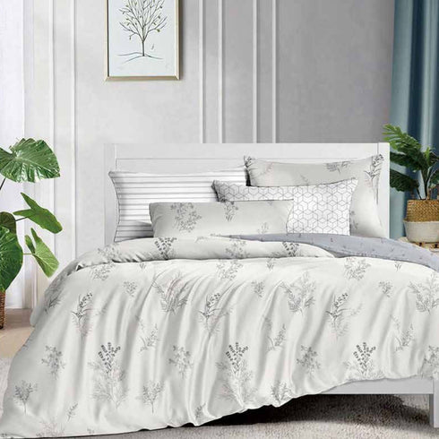 Florida Vistara (Bedding) AC Comforter Set with King Size Bedsheet & Coordinated Pillow Covers